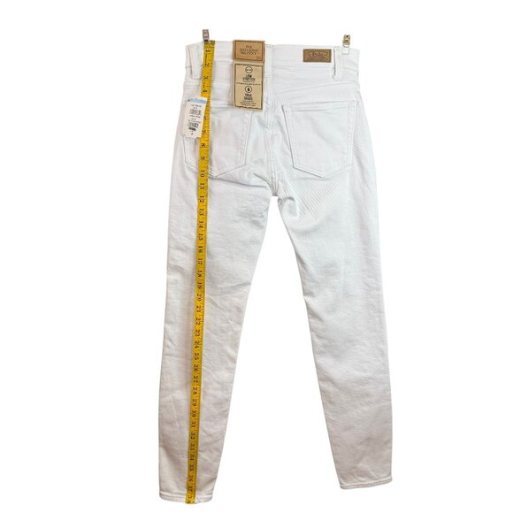 Polo Ralph Lauren White Mid Rise Skinny Jeans Size 26 | NWT | Low Stretch - Picture 5 of 5